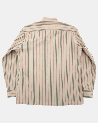 Vintage Sansabelt Shop Striped Button Down Shirt Men's Large